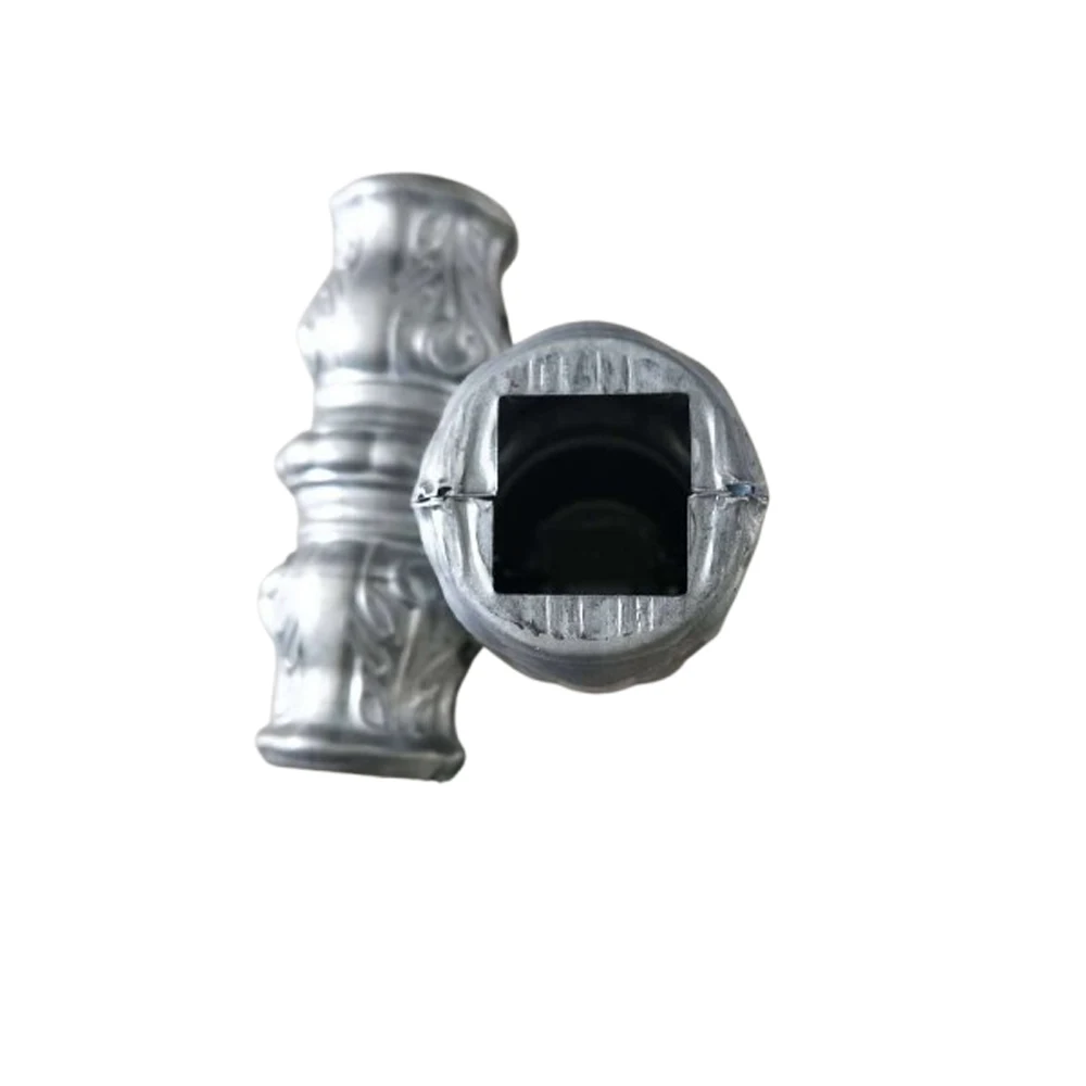 Metal Fence Iron Railing Collar Cast Iron Stud Collar for Baluster Main Gate Decorative Inserts Forged Wrought Iron Collars