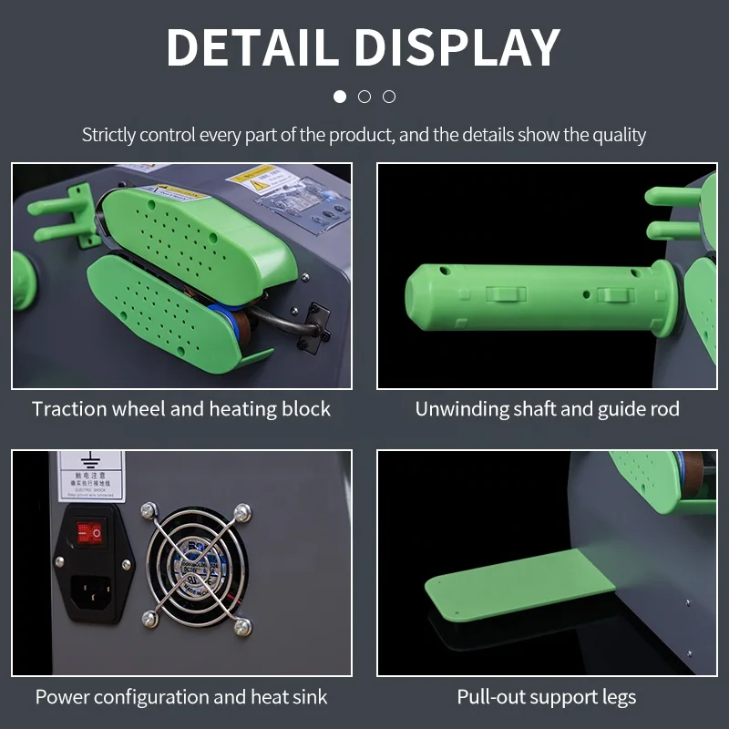 Full-automatic gourd film inflator cushion cushion shockproof air filling bag air pillow bubble film air machine