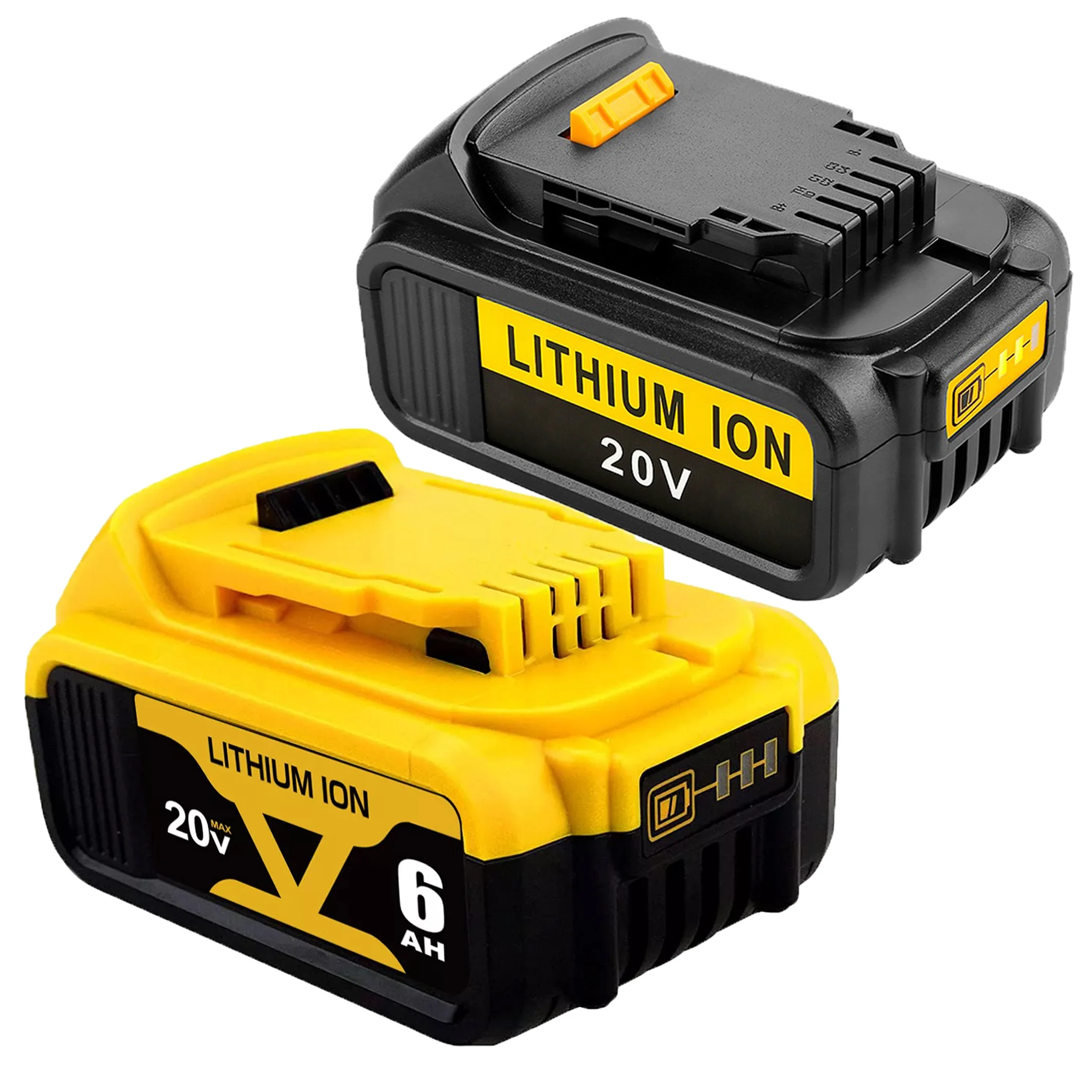 sell like hot cakes replacement dewalt18v battery li ion compatible DCB107 DCB115 DCB118  20v dewalt battery 4ah 5ah 6ah