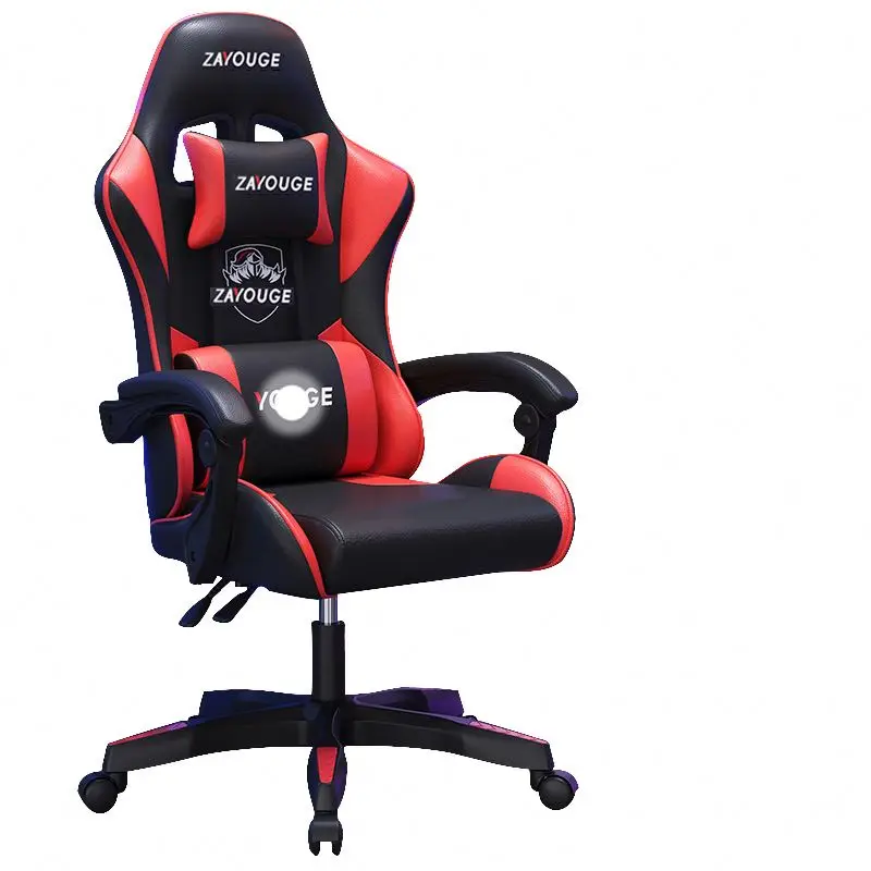 Ergonomic Gamer Chair Pink Gaming Chair With Adjustable Armrests Computer Chair For Girl