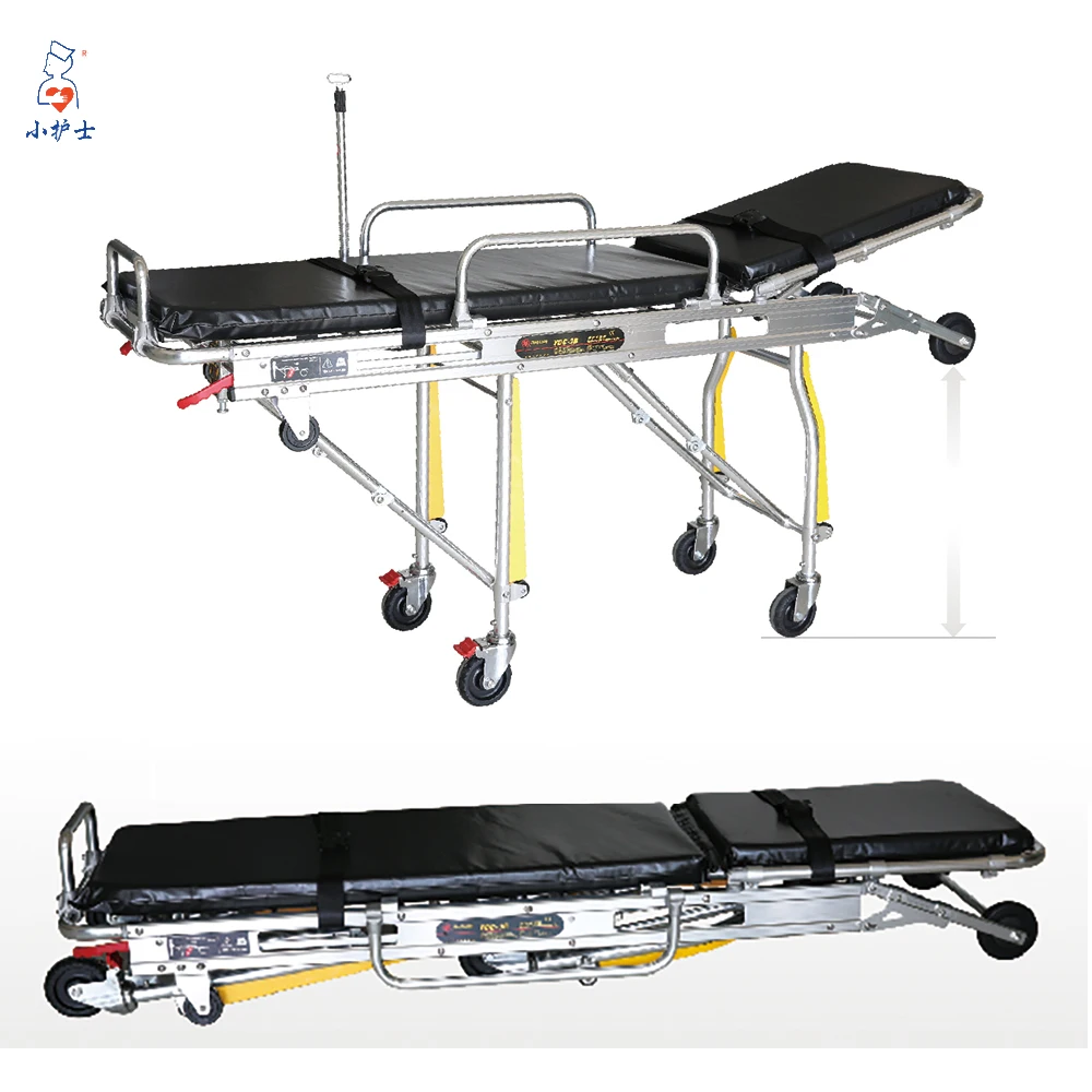 
PKDJ-1 Hospital foldable patient stretcher emergency medical stretcher for ambulance 