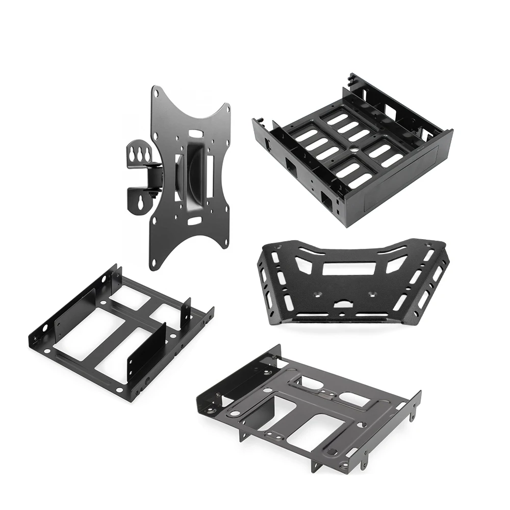 Customized aluminum audio amplifier professional enclosure titanium panel oem made speaker spare parts