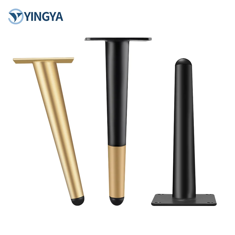 Iron Furniture Support Legs Cabinet Table and Sofa Foot Hardware Sofa Feet for Metal Furniture Pads
