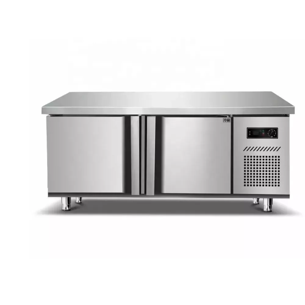 Work Bench Worktop Freezer Working Table Workbench Refrigerator Equipment Commercial Refrigerated Fridge