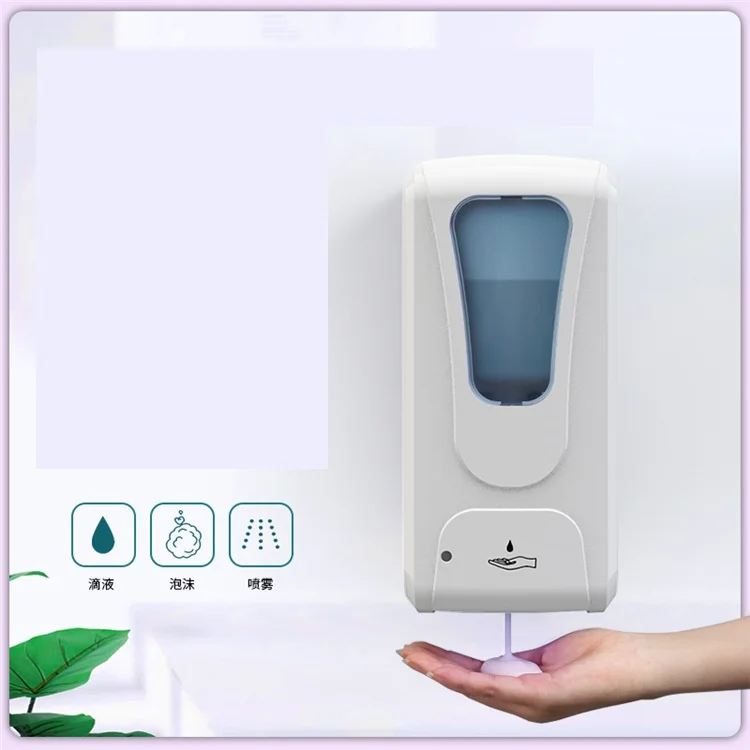 1000ml Wall Mounted Auto Sensor Touchless    Liquid Soap Dispenser Auto soap dispenser