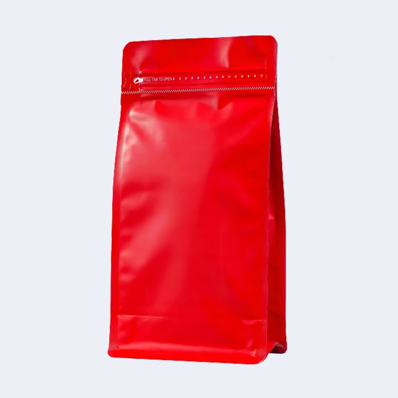 Compostable Distribution 5lb Coffee Bags Coffee Beans Packaging Bag Coffee Bag with Valve 500g