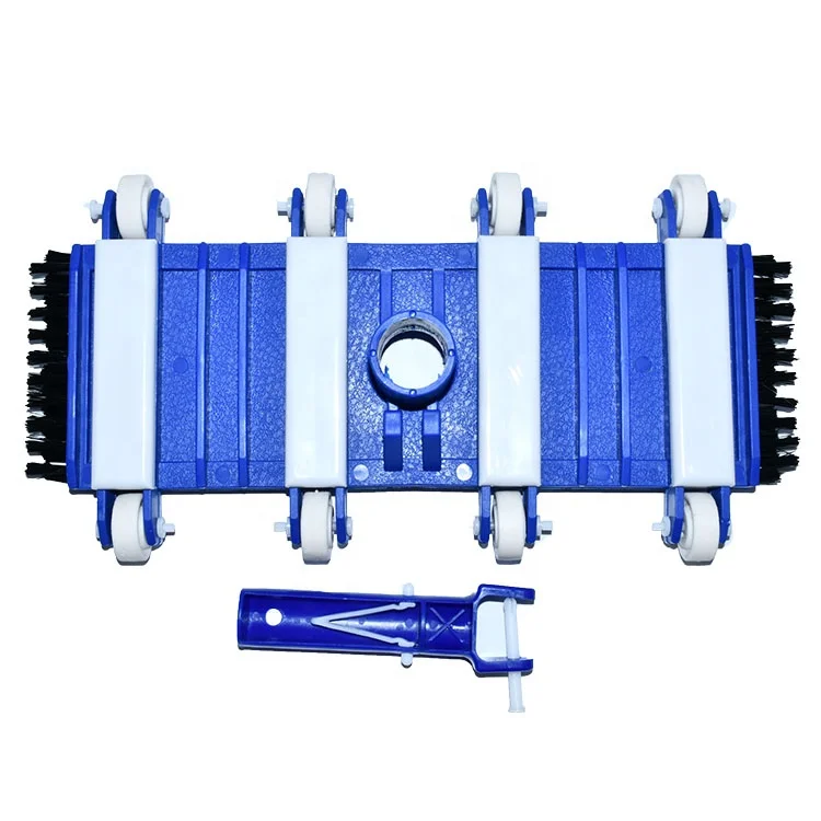 Deluxe Large Swimming pool cleaning accessories vacuum head flexible vacuum brush head