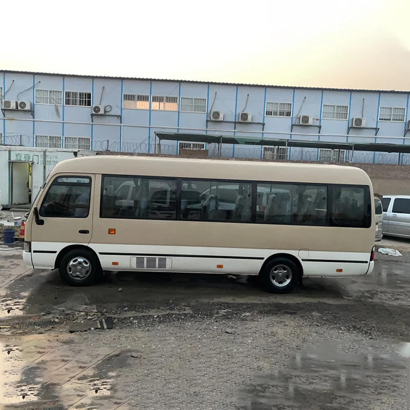 30 Seater Toyota Coaster Bus Diesel Engine Used Coaster Bus For Sale