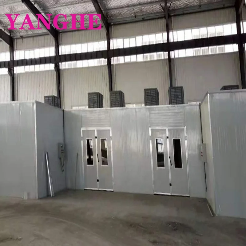 Electric heating system of high-quality automobile spray paint furnace and cheap garage spray paint room