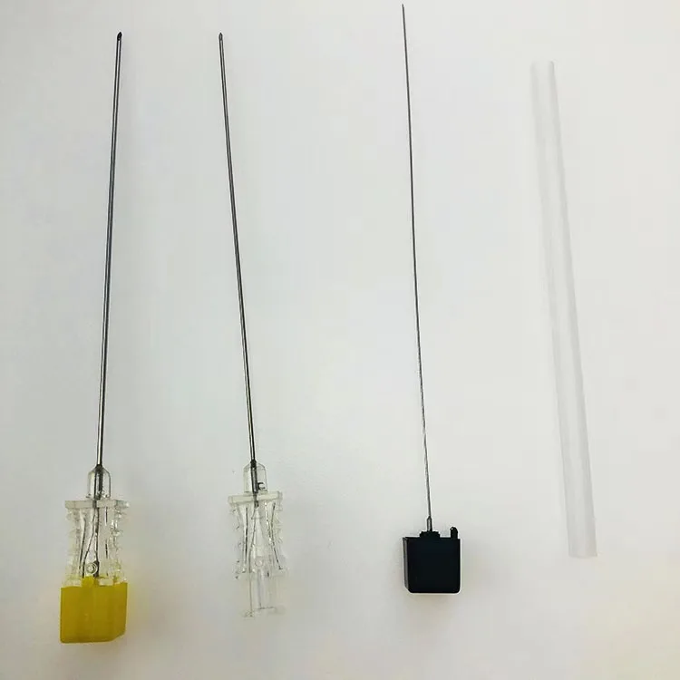 CE 18g 19g 20g 21g 22g 25g 27g BD Disposable Stainless Steel Quincke Whitacre Trocar Spinal Needle with Introducer