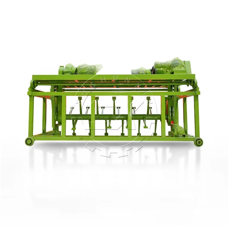 Organic waste compost turner machine groove type fermentation equipment for sale