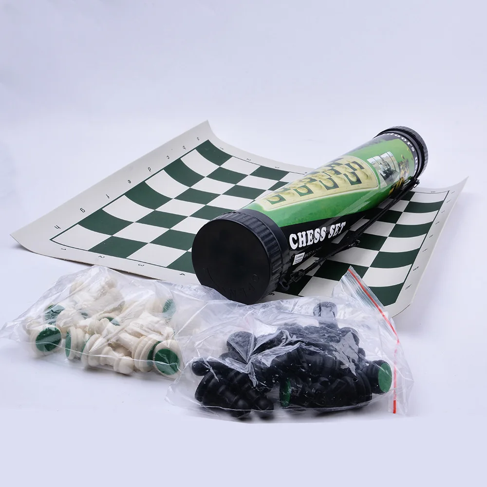 EDUCATIONAL CHESS GAMES CHESS SET PACK INTO TUBE STYLES WITH STOCK FOR SALES KIDS TOYS 2023