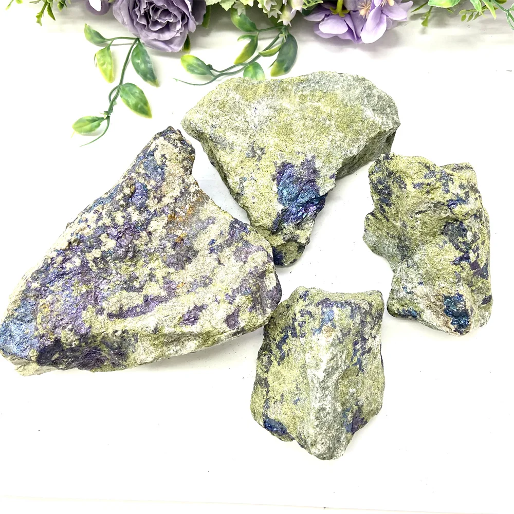 Wholesale Crystal Chalcopyrite Cluster Copper Pyrite Stone Rough Mineral Specimen For Sale