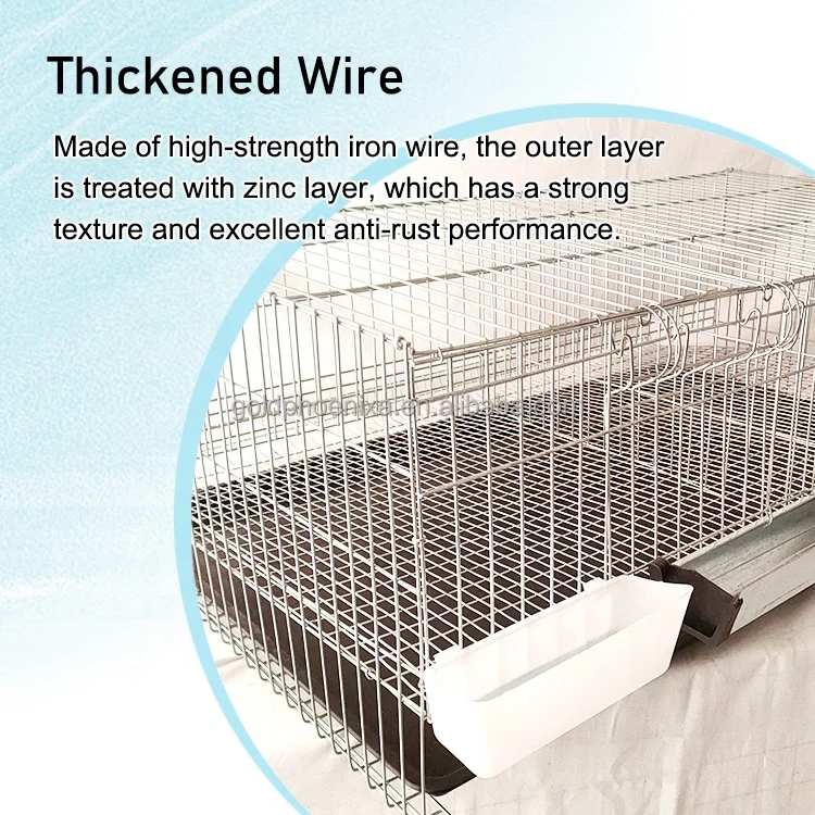 YYC full set automatic feces clearing and egg rolling chick quail breeding cage