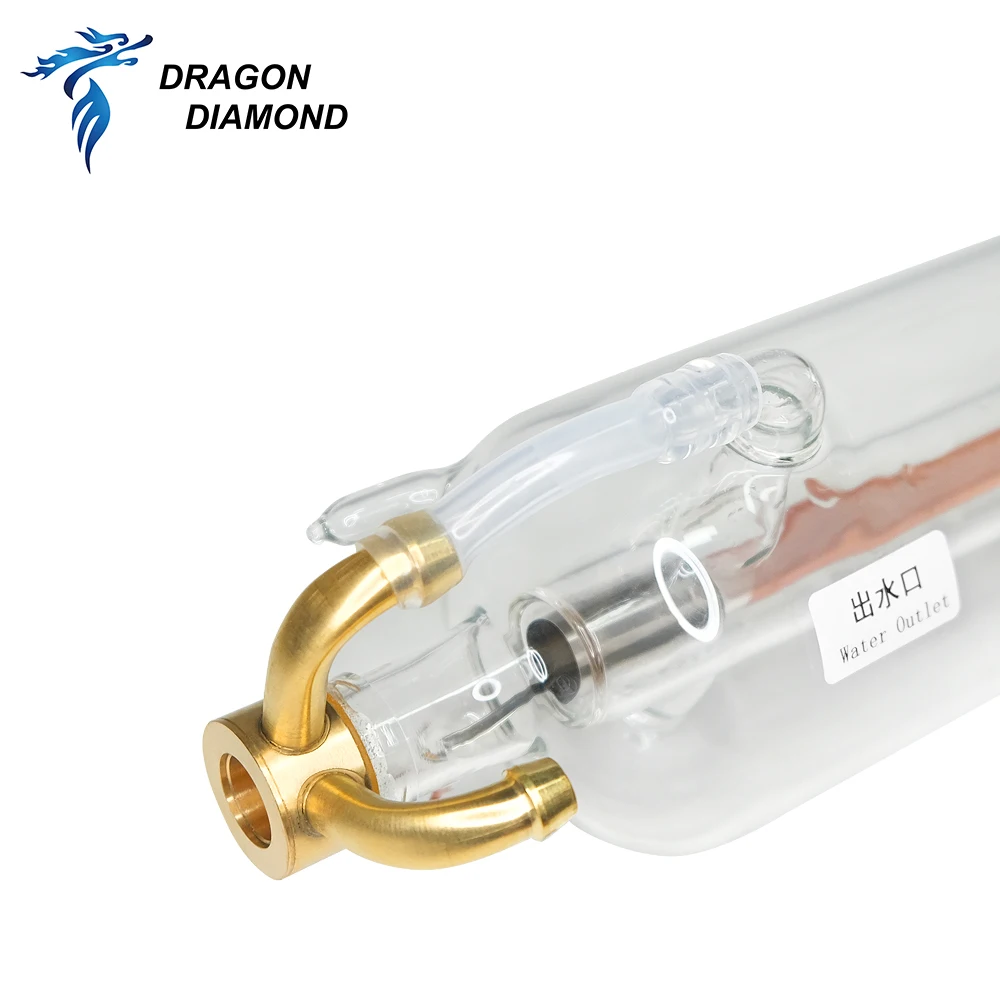 High Quality Yongli 100W Laser Tube for CO2 Laser  Engraving Cutting Machine R5 Glass Laser Tube