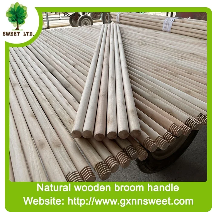 brooms factory in china wooden broom stick