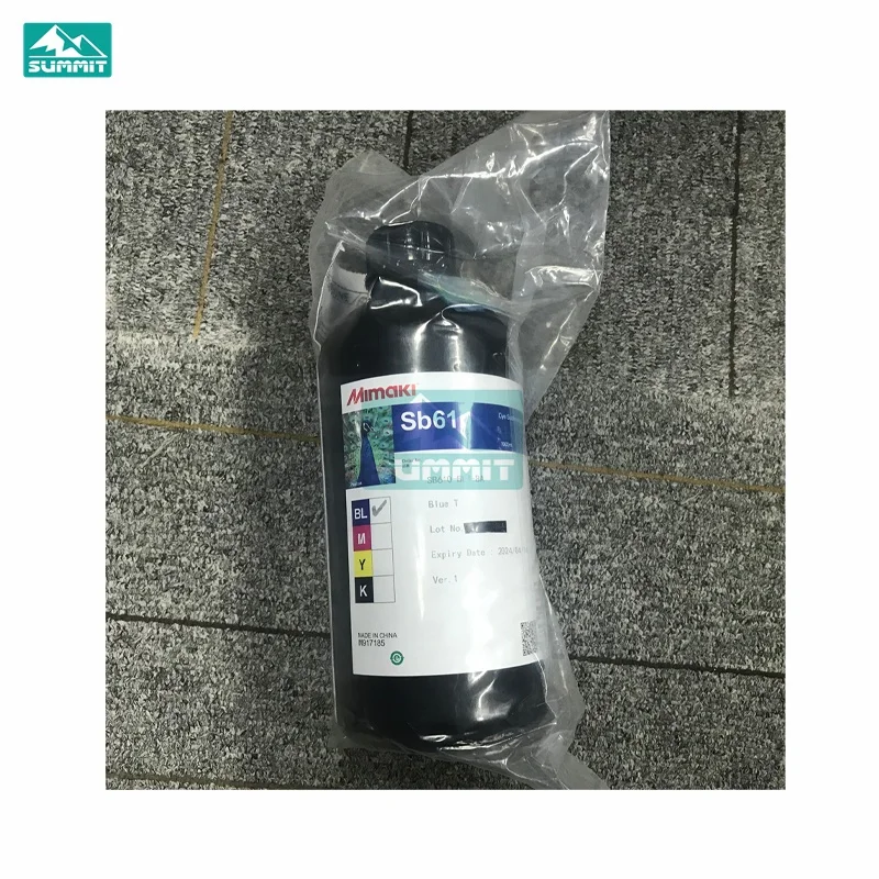 High Fastness Sublimation Paint SB610 Ink 1000ml Bottle with 4 Color