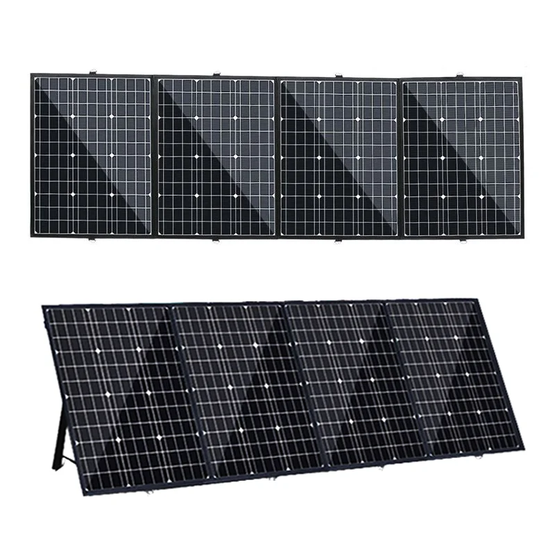 Manufacturer Supplier 240W 300W Camping Power Supply Solar Panels Waterproof Monocrystalline Photovoltaic Solar Power Panels
