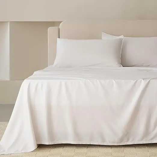 Ultra-smooth material tencel lyocell bed sheet eco-friendly eucalyptus bedding set