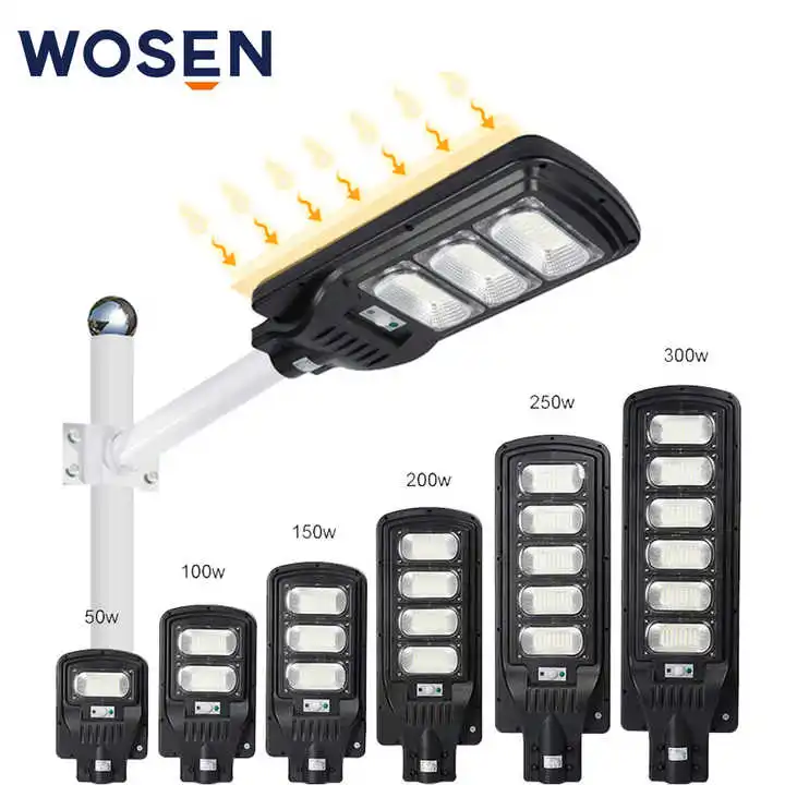 Aluminum outdoor solar street lamp lights streetlights led street light for highway