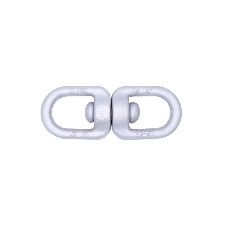 Heavy Duty Best Selling G401JIS Type Forged Electric Galvanized Chain Swivel for Lifting
