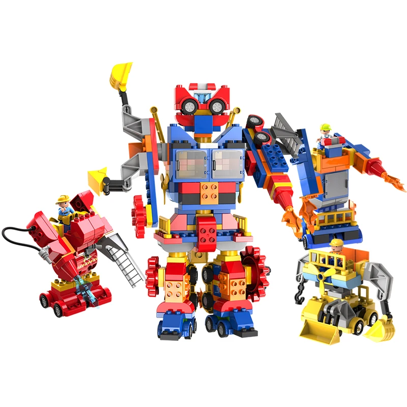 
181PCS 2021 trending hot products DIY kids blocks toys building blocks robot STEM building blocks education toys 
