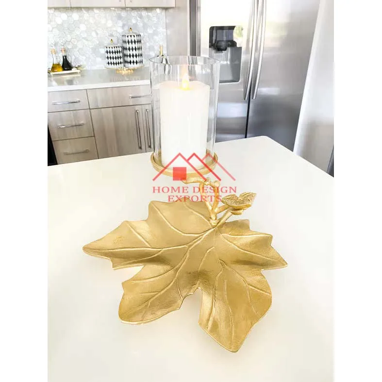 Gold Plating Metal Candle Stands2024 Latest Home Decor Products for Hotels & Restaurants 2024 Best Selling