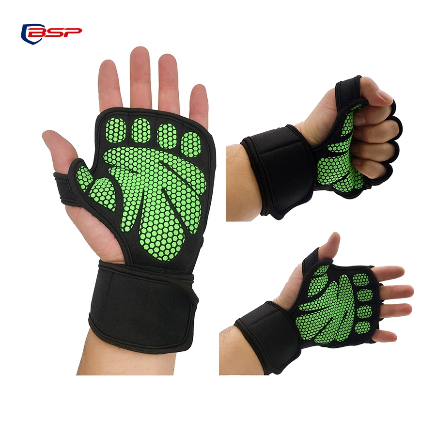 China Leather Women Sports Workout Training Gym Gloves Fitness Weight Lifting Support For Men Factory
