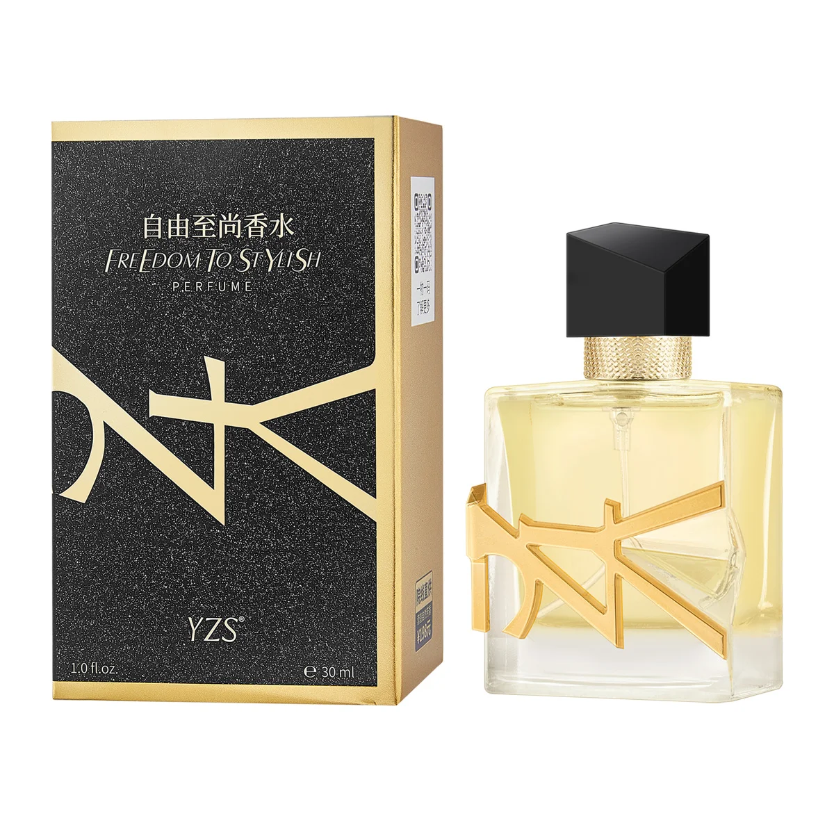 30ml Pheromone Freedom Men Perfumes Square Glass bottle with Pump Long Lasting Fragance Original Gift Perfume for Man Women