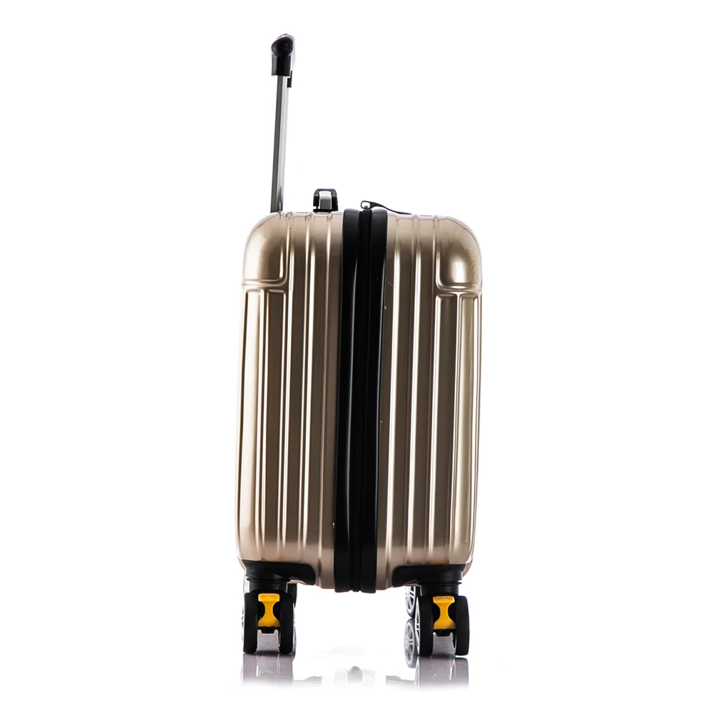 China Luggage Factory Supply Cabin Size ABS PC Retractable Wheel Newest Urban Hard Case TSA Lock Travelling Luggage Suitcase