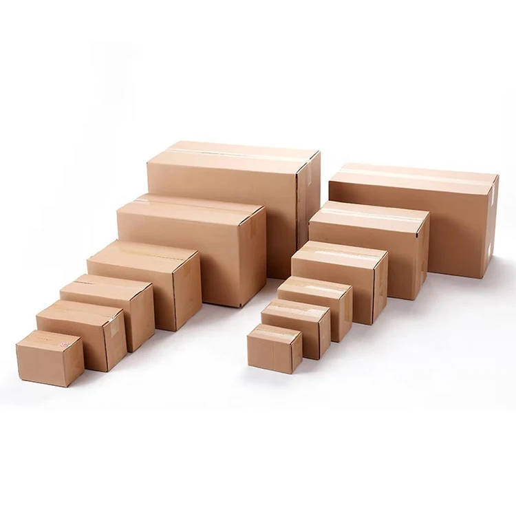 Wholesale Corrugated Board Shipping Carton Logo Pattern Paper Boxes Designed for Packing UV Advantage Matt Lamination Embossing