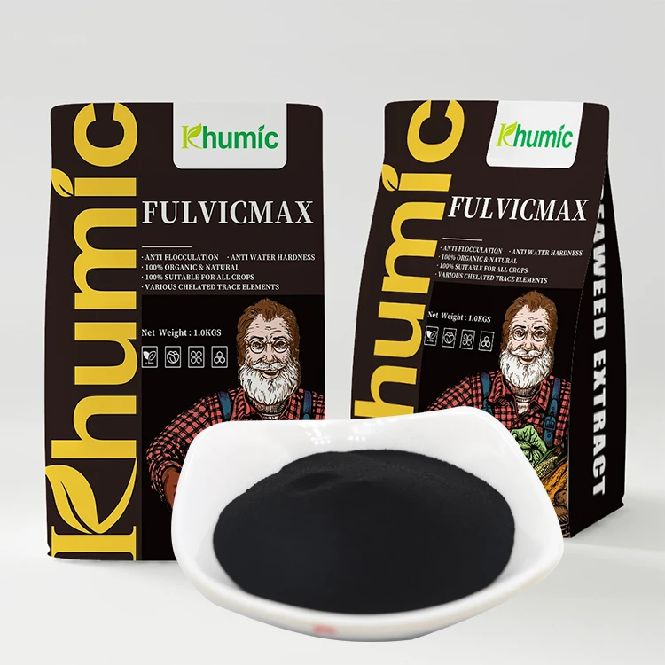 Усиленный Биостимулятор фабрика humic fulvic высококачественный натуральный порошок