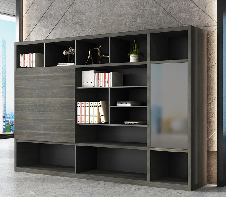 
Fannai swing open MDF melamine open file storage shelf filling cabinet 
