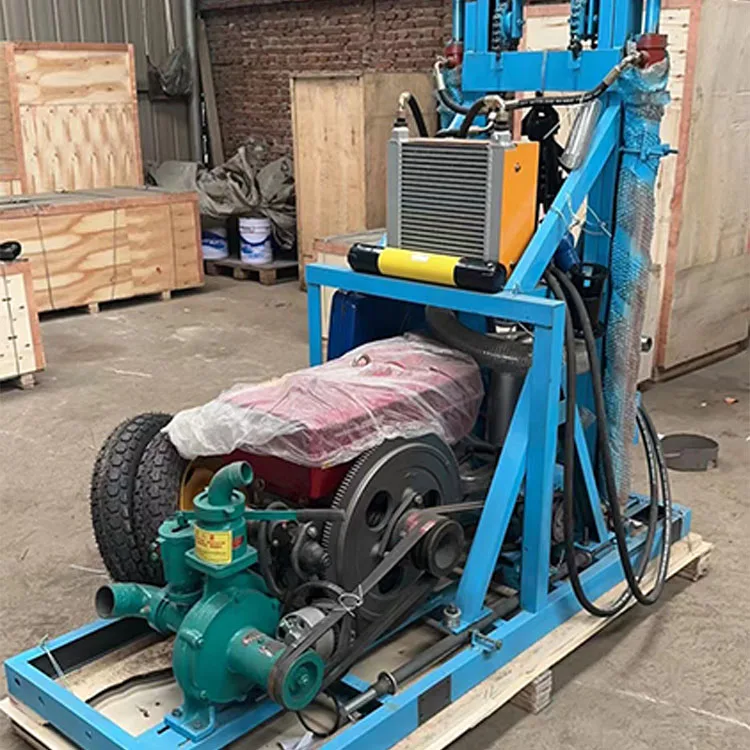 Quality efficient manufacturing 100m 200m commercial water drilling rig machine price rock well drilling machines