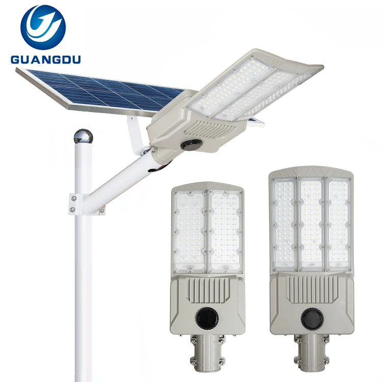Optical Control Waterproof Ip65 Outdoor Aluminum SMD5730 100w 200w 300w 500w 600w 800w Separate Solar Led Street Lamp