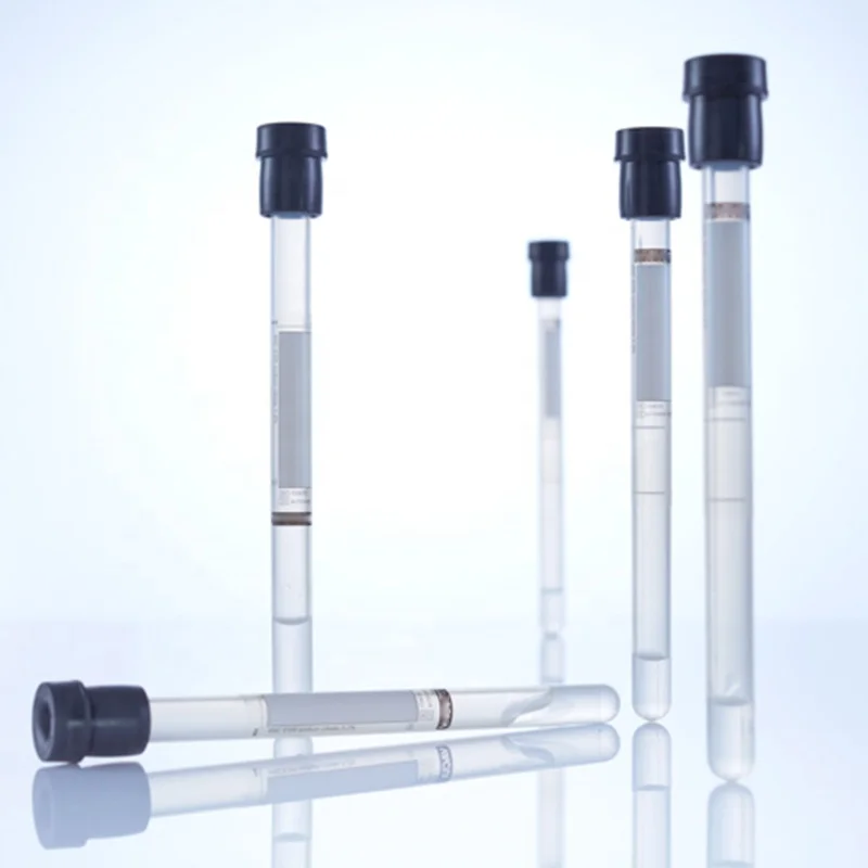 ESR Analyzer Disposable Black Vacuum ESR Sodium Citrate 3.8% Glass Tube