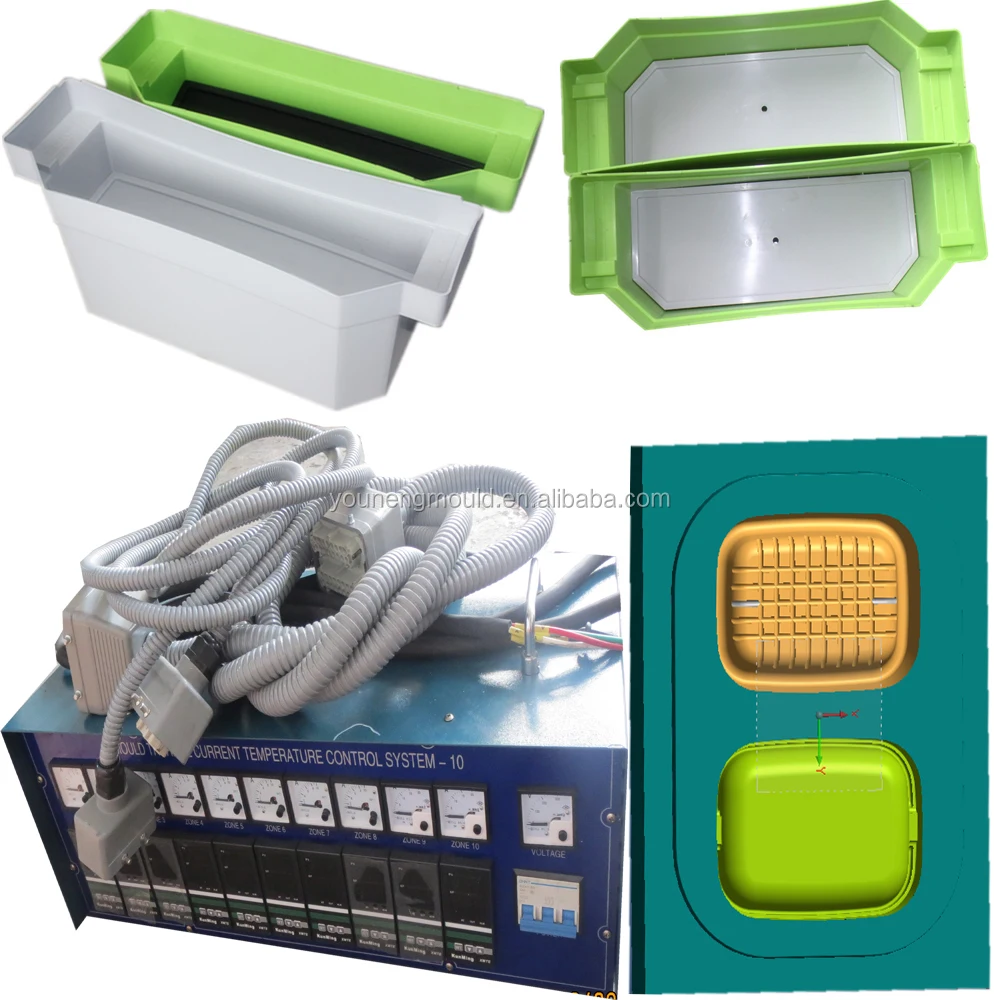 Newly made high quality plastic broom head mould/broom base mold