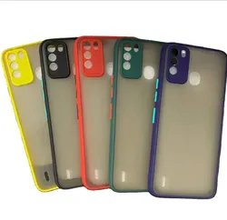 RICOO TPU+PC 2 In 1 Silicone Matt Cover Mobile Phone Case Cover For Itel S16 S15 S15 Pro A16 Plus Camon 16 16 Premier