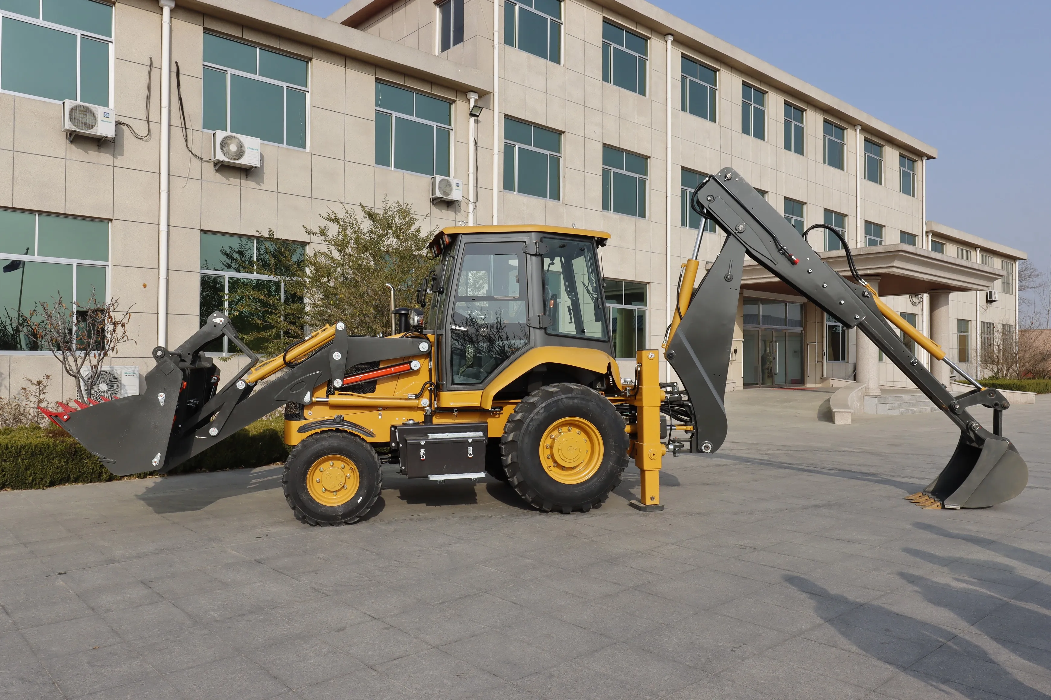 High Efficiency Hydraulic Powerful Backhoe Loader Mini Back Hoe Loader Backhoe for Sale