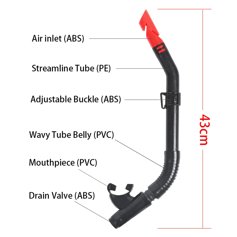 Wholesale Snorkel Mask Scuba Diving Mask Ank Snorkel Diving Equipment Snorkeling Swimming Dive Mask Set For Children And Adult