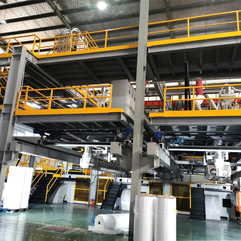  KH SS 3200 мм 4800 PP Spunbond машина для нетканого полотна изготовления автоматическое производство