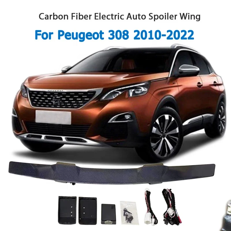 Carbon Fiber Automatic Truck Electric Spoiler Wings For 308 2010-2022