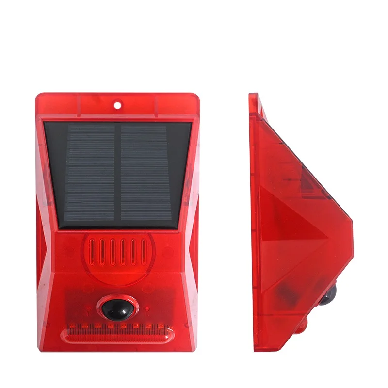 
ALLTOP Wholesale IP65 waterproof remote cellphone control outdoor garden security solar alarm system 