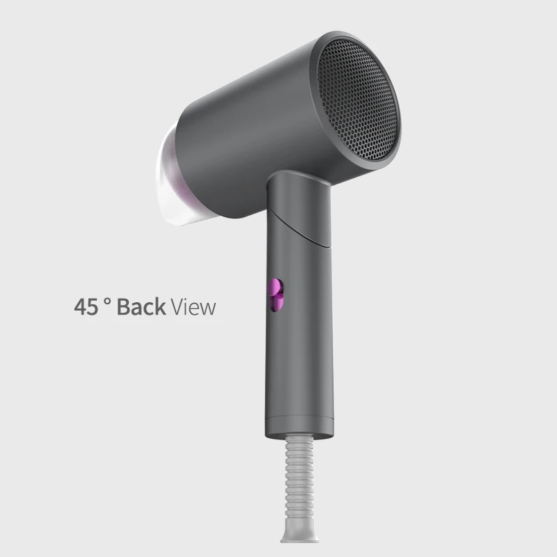 Новый дизайн, портативный фен для волос с двигателем постоянного тока