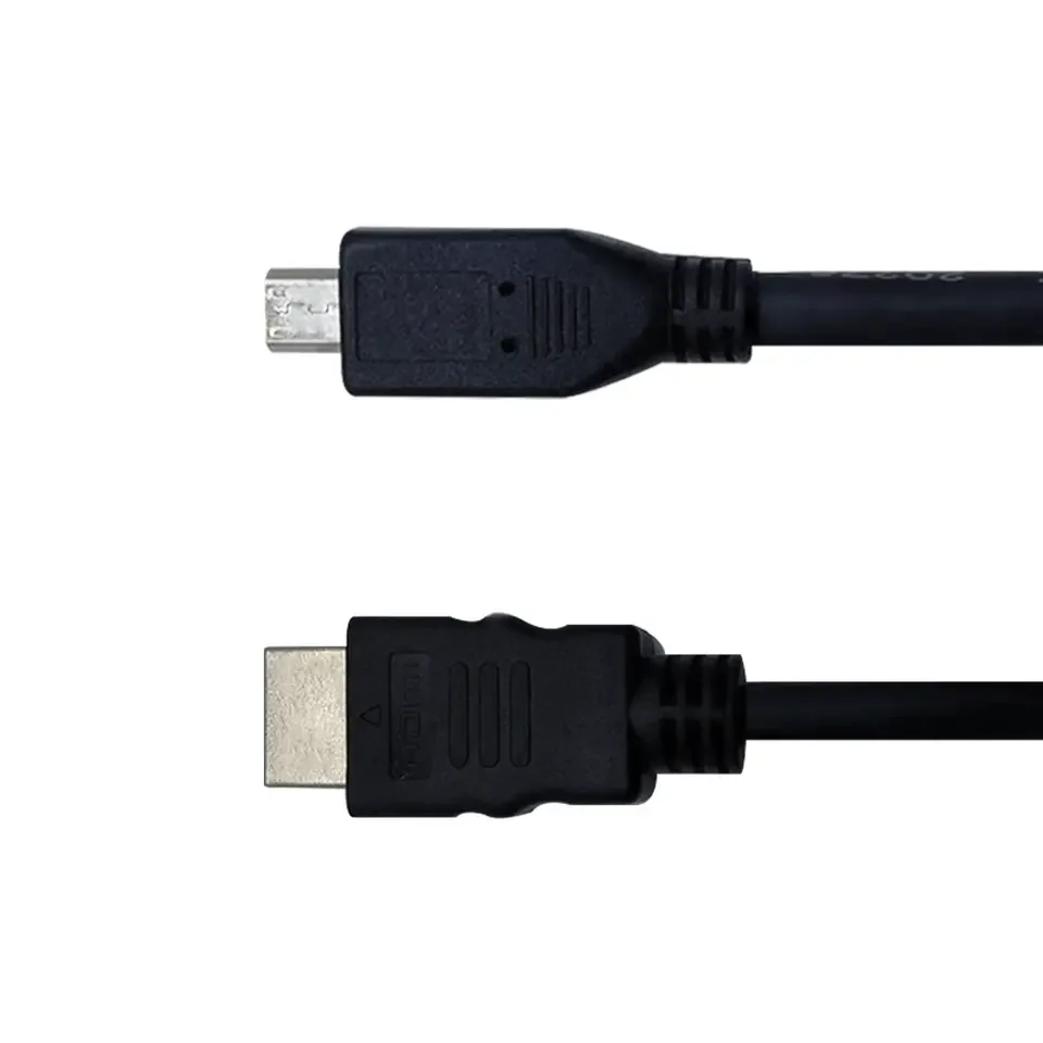 HDMI TO Micro HDMI Slim HDMI Cable 4K60HZ 36AWG HDMI2.0 A TO D Cable