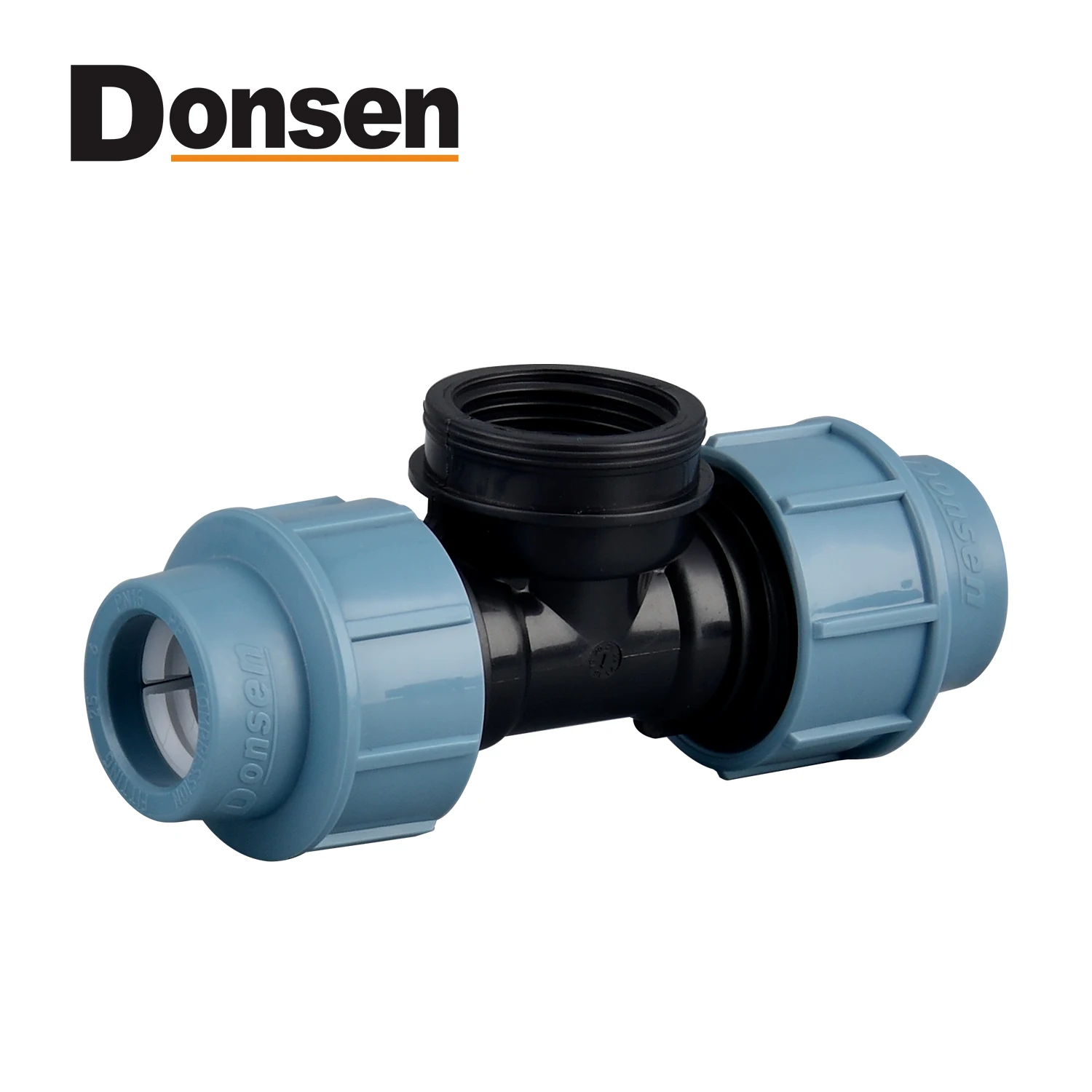 Wholesale high quality corrosion resistant high pressure plastics PP HDPE compression plastic reducing pipe fittings