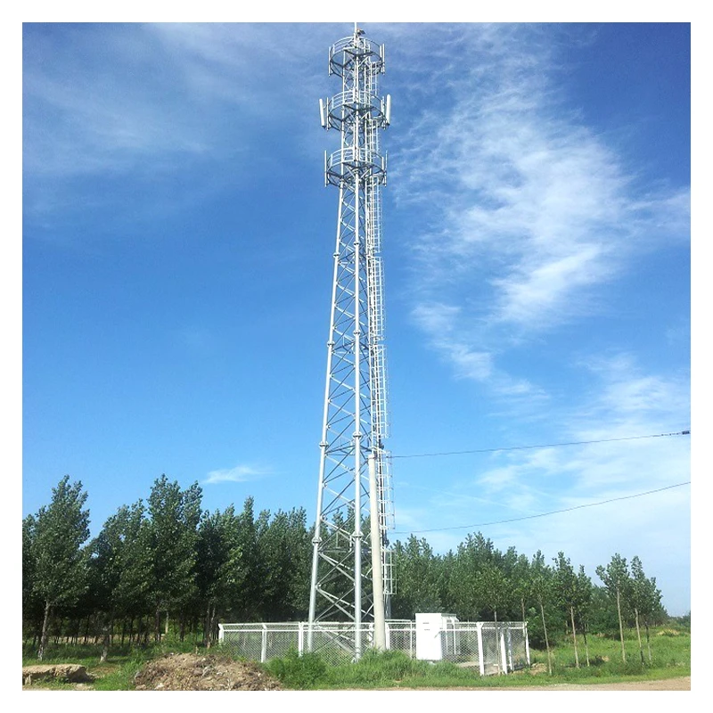 China Factory  Price Steel Telecom Pole Communication Tower Communication Pole Mobile Towers Telecom Tower Price