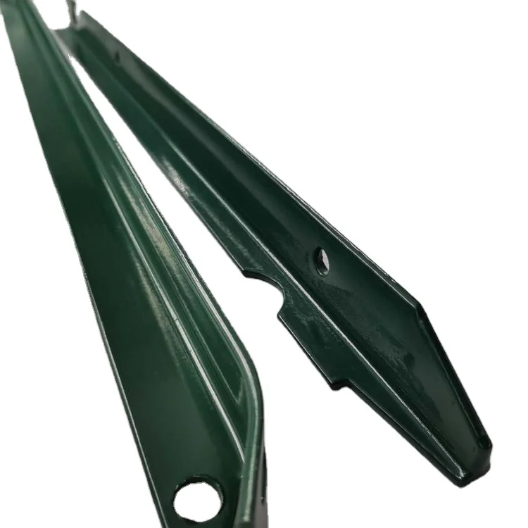 Wholesale New Product Black Paint Farm Fence T Post Field Steel Cheap Fence T Posts