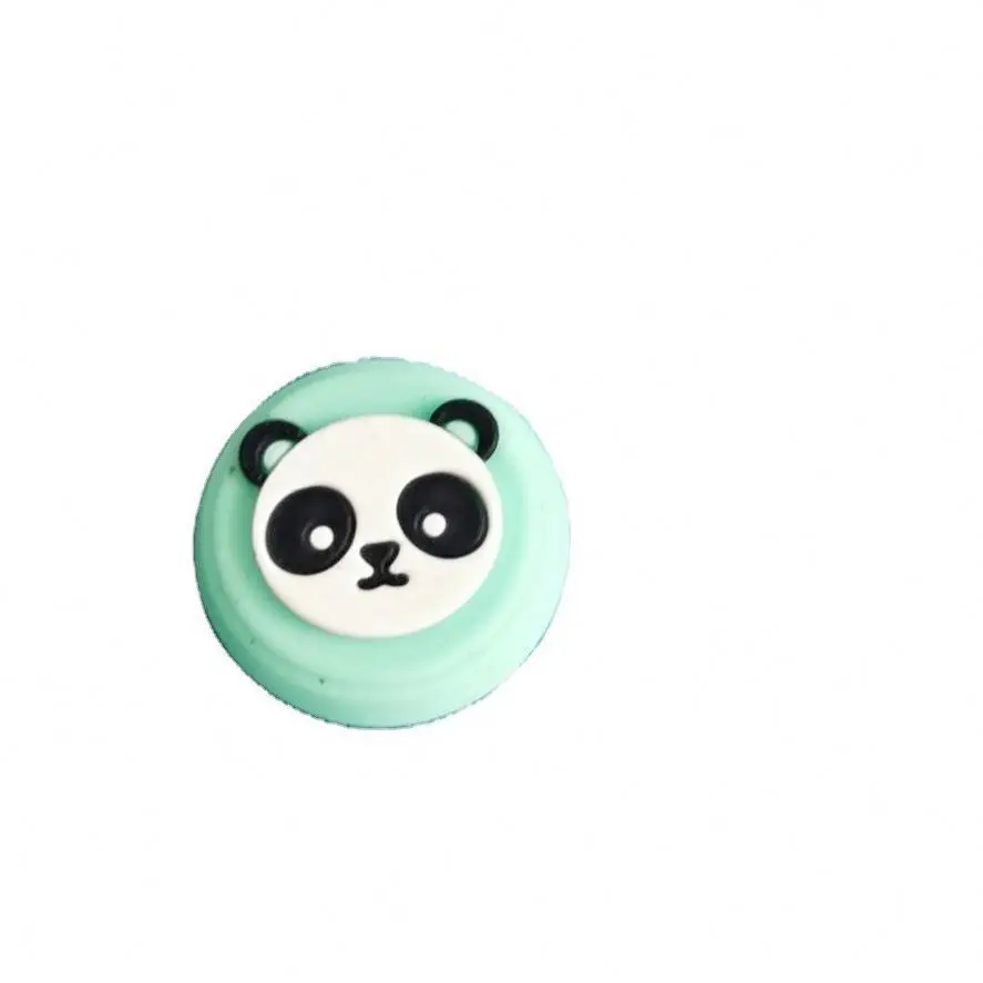 
for PS5 Panda Head Game Handle Rocker Silicone Thumbstick Cover Buttons Button Rocker Thumb Stick XY10398 