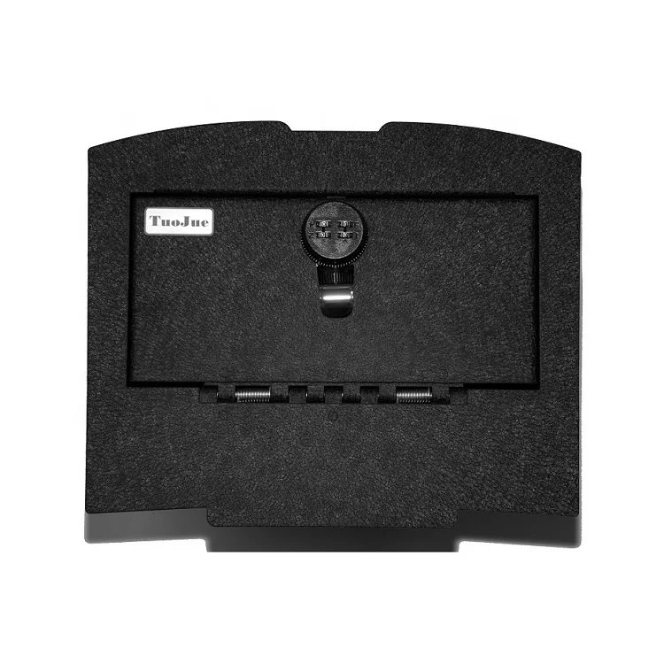 TuoJue Center Console Safe  FOR 2009 TO 2018 DODGE RAM 1500,2500 &3500 2019 1500 CLASS Console Vault Vehicle Console Safe